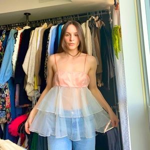 Ballerina Organza Style Top